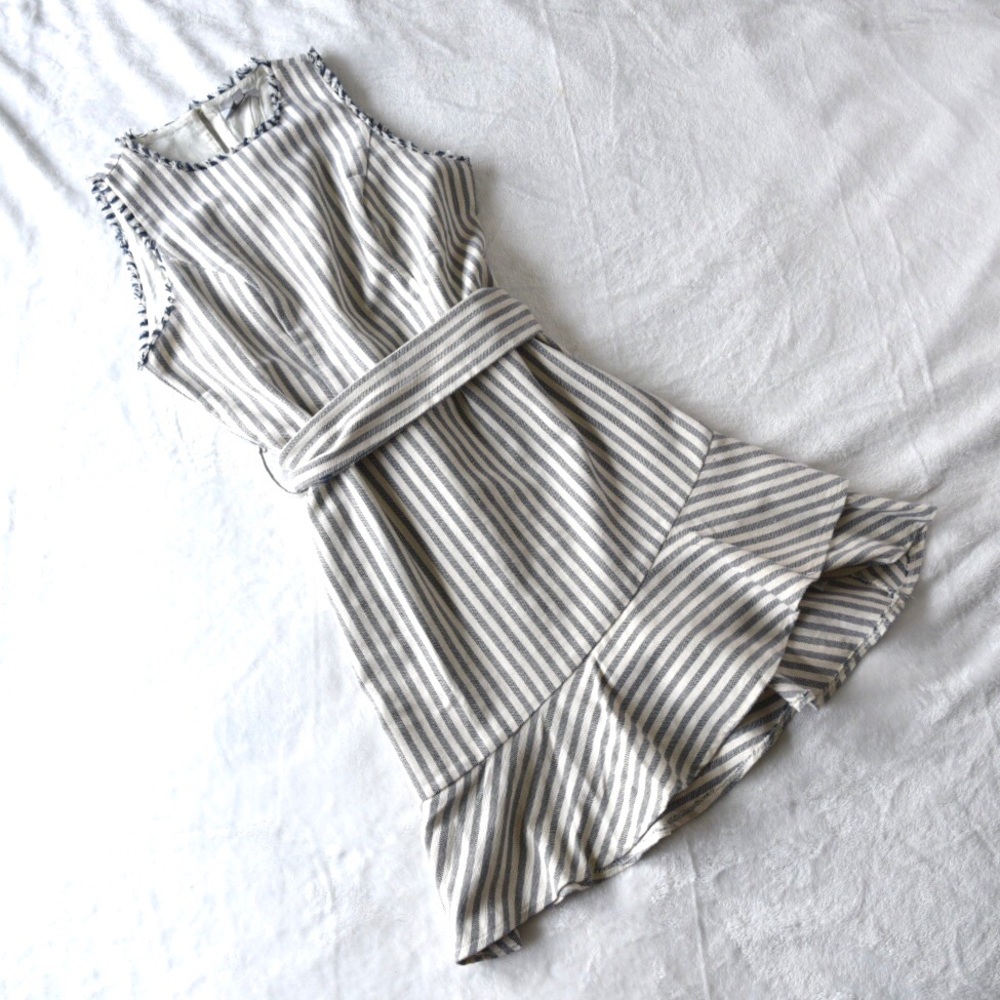 Lucy Paris Pinstripe Shift Dress